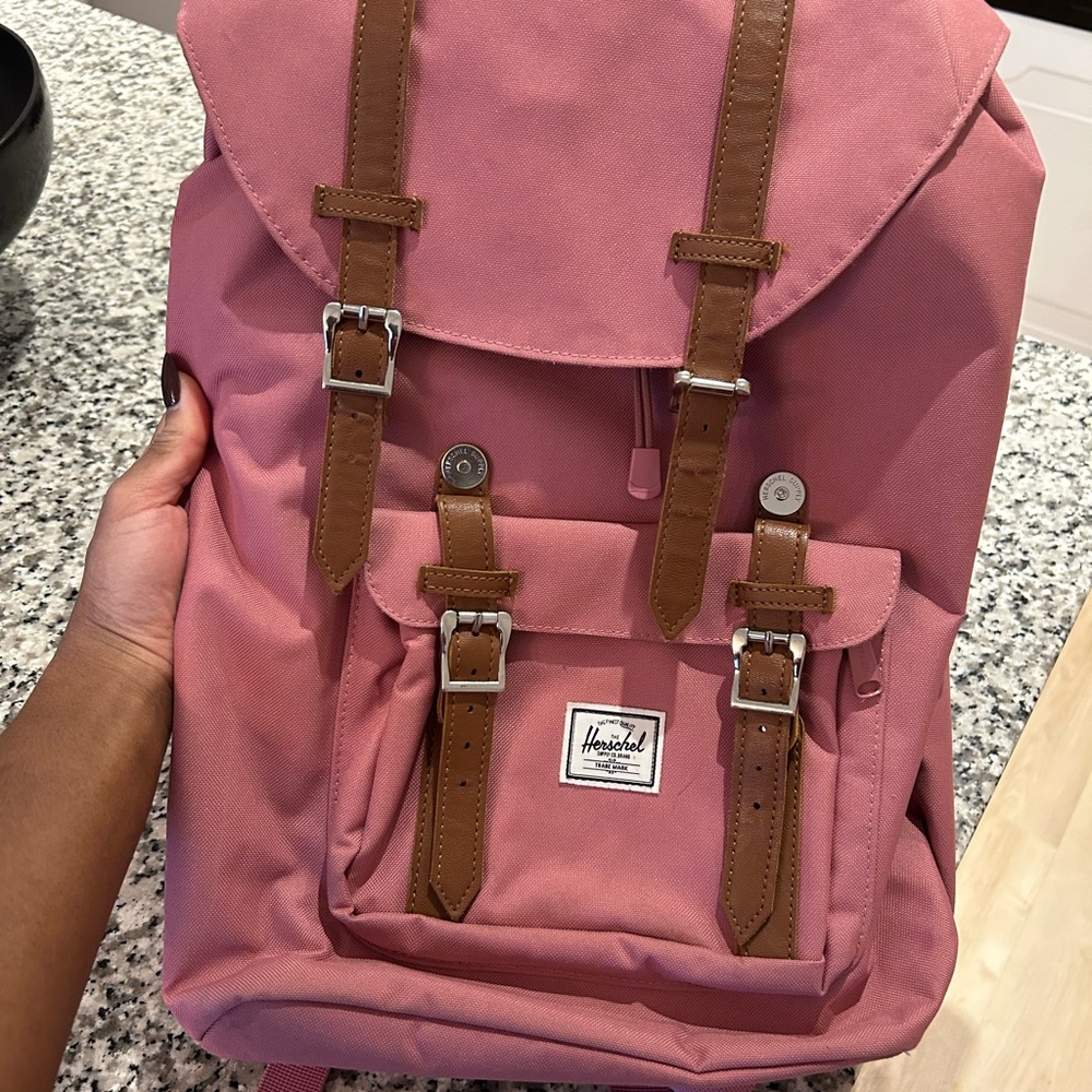 Herschel Supply Company Rose and Tan Backpack